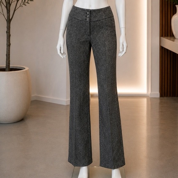 White House Black Market Pants - White House Black Market Womens Dress Pants Gray Modern Bootcut Legacy 6R